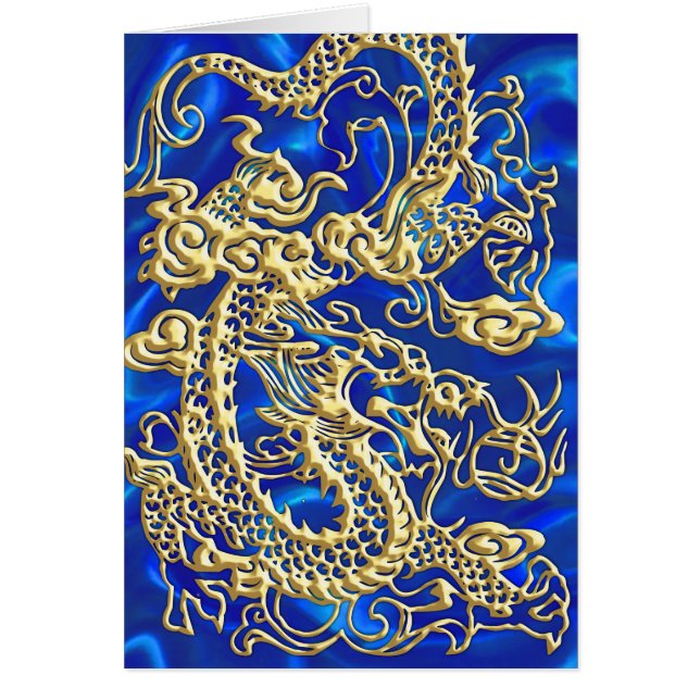 Embossed Gold Dragon (Vorne)