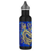 Embossed Gold Dragon Trinkflasche (Links)