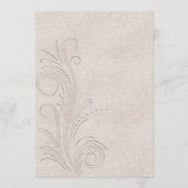 Embossed Illusion Debutante Ball Einladung