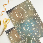 Embossed Imitate Gold Damask Klassisches Verzierte Seidenpapier