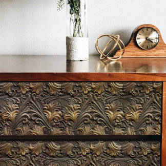 Embossed Interweading Muster Decoupage Seidenpapier