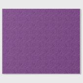 Embossed Rose Lavender Lila GIFT WRAP Geschenkpapier (Flach)