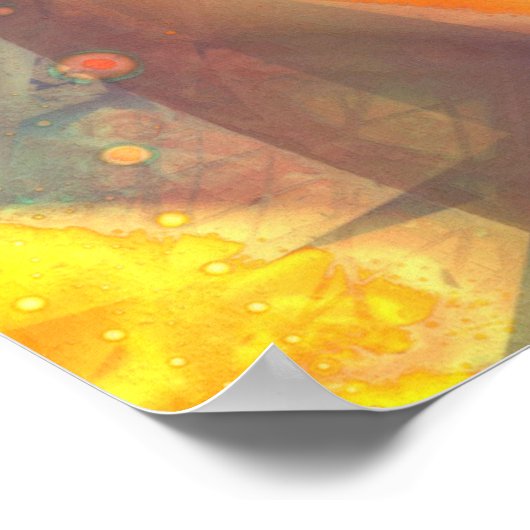 Embossed Sunshine Poster (Ecke)