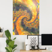 Embossed Sunshine Poster (Heimbüro)