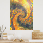 Embossed Sunshine Poster (Küche)