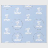 Embosser Text: Schneefräse Geschenkpapier (Flach)