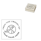 Embosser | Weltreiserflugzeug Gummistempel (Stempel)