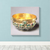 Embosses Bowl-Set Leinwanddruck (Insitu (Holzboden))