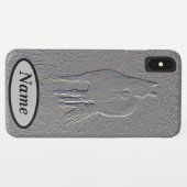 Embosses Case-Mate iPhone Hülle (Rückseite (Horizontal))