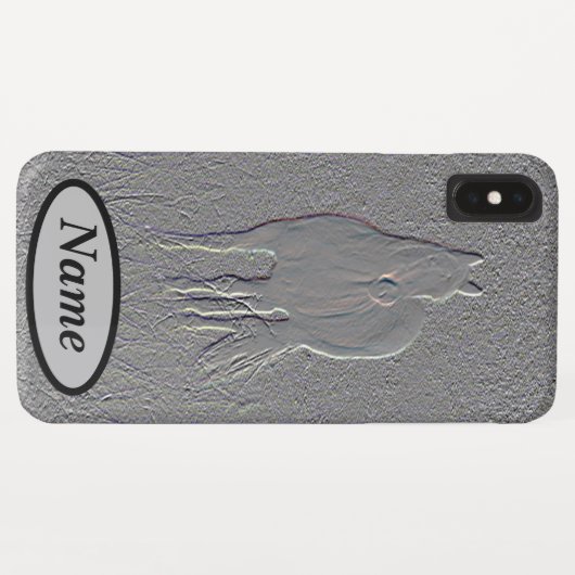 Embosses Case-Mate iPhone Hülle (Rückseite (Horizontal))