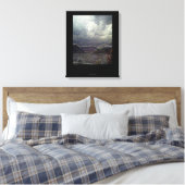 Embosses Foto auf Leinwand (Insitu (Schlafzimmer))