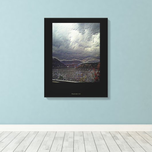 Embosses Foto auf Leinwand (Insitu (Holzboden))