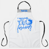 Embrac Angeln beim Kochen, maßgeschneiderter Koch Schürze (Vorderseite)