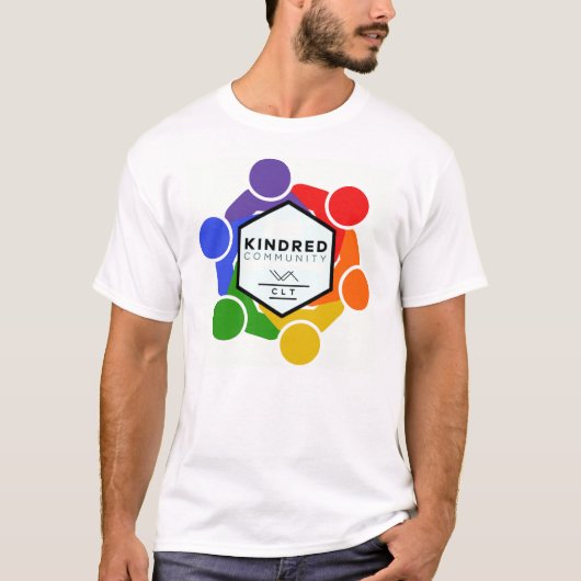 "EMBRACE ALL" Basic T-Shirt für Herren (Vorderseite)
