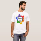 "EMBRACE ALL" Basic T-Shirt für Herren (Vorne ganz)