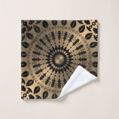 "Embrace Allue mit Goldenem Stift Badhandtuch Set (Waschlappen)