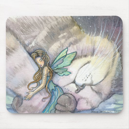 Embrace Cat und Fairy Mousepad (Vorne)