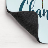 Embrace Change - Artistic Dragonfly Mousepad (Ecke)