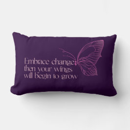 Embrace Change Lumbar Pillow Lendenkissen