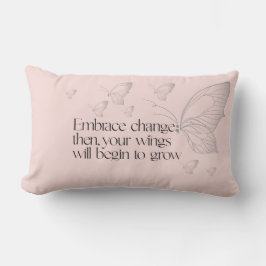 Embrace Change Lumbar Pillow Lendenkissen