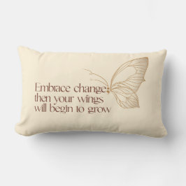 Embrace Change Lumbar Pillow Lendenkissen