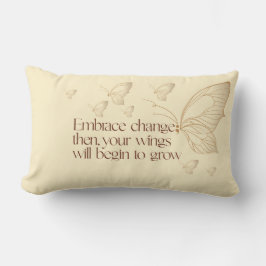 Embrace Change Lumbar Pillow Lendenkissen