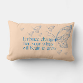 Embrace Change Lumbar Pillow Lendenkissen