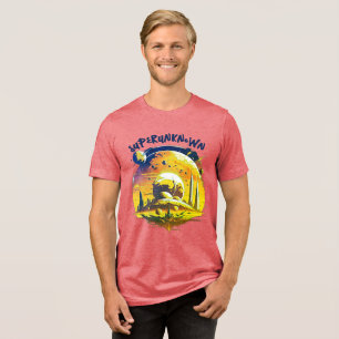 Embrace Cosmic Wonder - Superunbekannter Sonnenunt Tri-Blend Shirt
