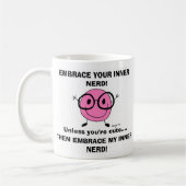 EMBRACE DEINE INNER NERD Tasse (Links)