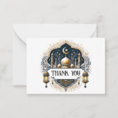 Embrace den Geist Danke Mitteilungskarte (Vorderseite)