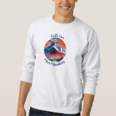 Embrace den Power des Glaubens Sweatshirt (Vorderseite)