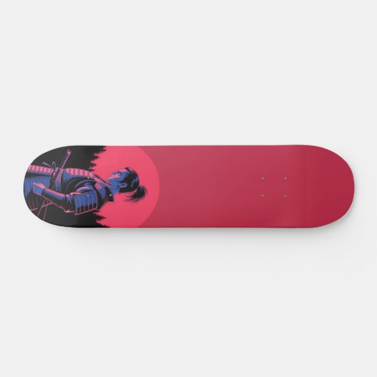 Embrace den Samurai-Geist Skateboard (Horizontal)