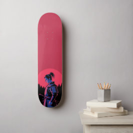 Embrace den Samurai-Geist Skateboard