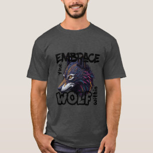 Embrace den Wolf im Inneren T-Shirt