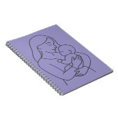 Embrace der Liebe bedingungslose Wärme Notizblock (Rechte Seite)