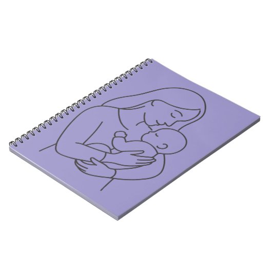 Embrace der Liebe bedingungslose Wärme Notizblock (Linke Seite)