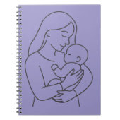 Embrace der Liebe bedingungslose Wärme Notizblock (Vorderseite)