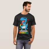 Embrace Differenzen T Rex Dinosaur Autismus Awaren T-Shirt (Vorne ganz)
