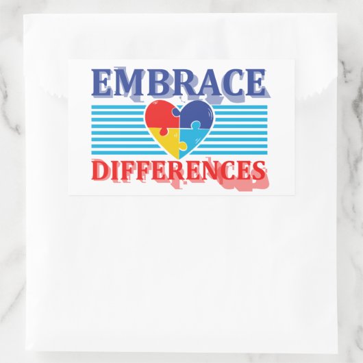 Embrace Differenzial Aufkleber (Tasche)