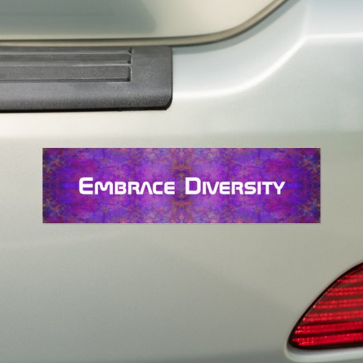 Embrace Diversity 7 Autoaufkleber (Auf Auto)