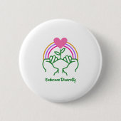 Embrace-Diversity Button (Vorderseite)