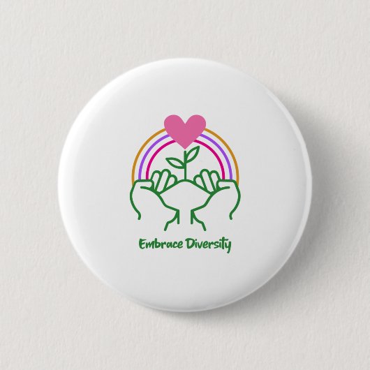 Embrace-Diversity Button (Vorderseite)