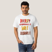 Embrace Diversity T - Shirt (Vorne ganz)