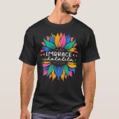 Embrace Echolalia Special Education Teacher T-Shirt (Vorderseite)
