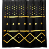"Embrace Elegance, Celebrate Heritage" Duschvorhang (Vorderseite)