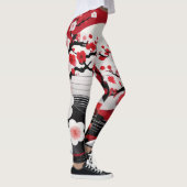 Embrace Elegance: Leggings des japanischen Kirschb (Rechts)