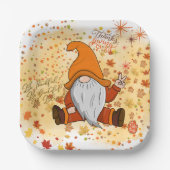 Embrace Erntedank: Kommen Sie zusammen zu feiern! Pappteller (Vorderseite)