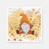 Embrace Erntedank: Kommen Sie zusammen zu feiern! Serviette (Vorderseite)