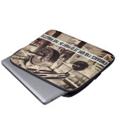 EMBRACE FEHLER. Bodybuilding Workout Motivierend Laptopschutzhülle (Vorne Knopf)