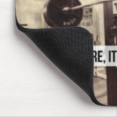 EMBRACE FEHLER. Bodybuilding Workout Motivierend Mousepad (Ecke)